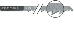 Пильные полотна HCS, < 50 мм, 88 мм (5 шт.) FEIN 6 35 03 038 01 6