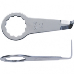 L-образный разрезной нож зубчатый, 19 мм (2 шт.) FEIN 6 39 03 208 01 0